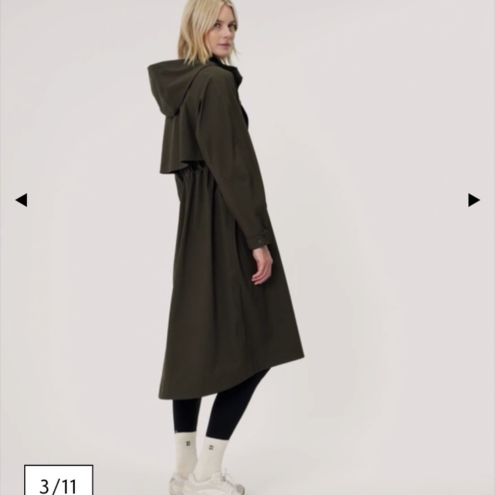 Navy Women’s M Parka Rainjacket - Picture 7 of 13